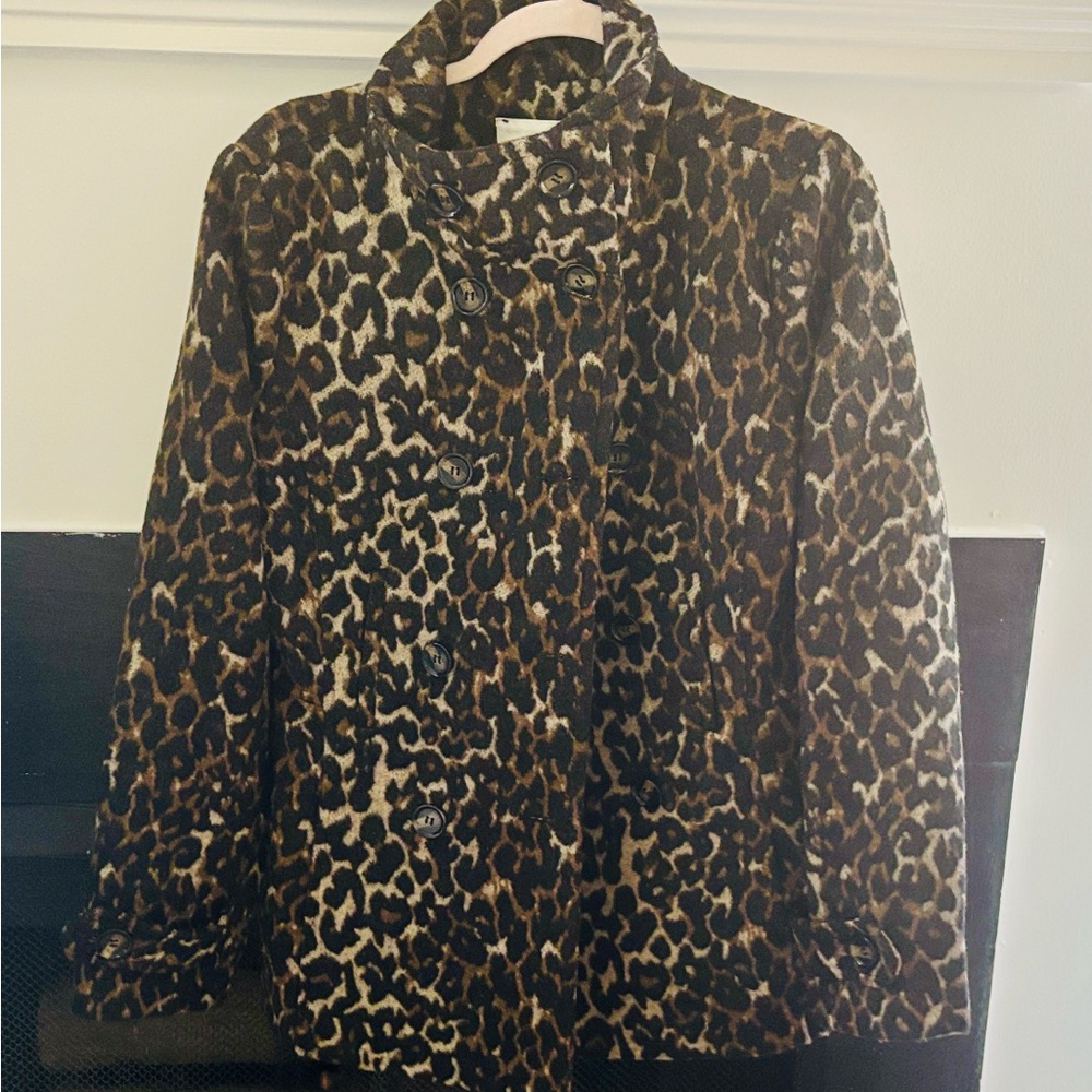 Thread & Supply Leopard Print Jacket - Brown and Black